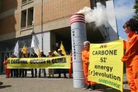 Greenpeace Legambiente carbone