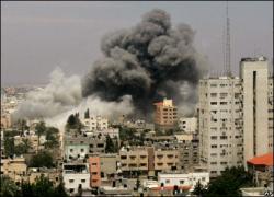 bombe su gaza