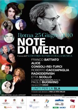 note di merito roma spettacolo