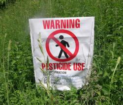 Pesticidi nei luoghi pubblici