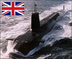 Il sottomarino nucleare inglese Vanguard